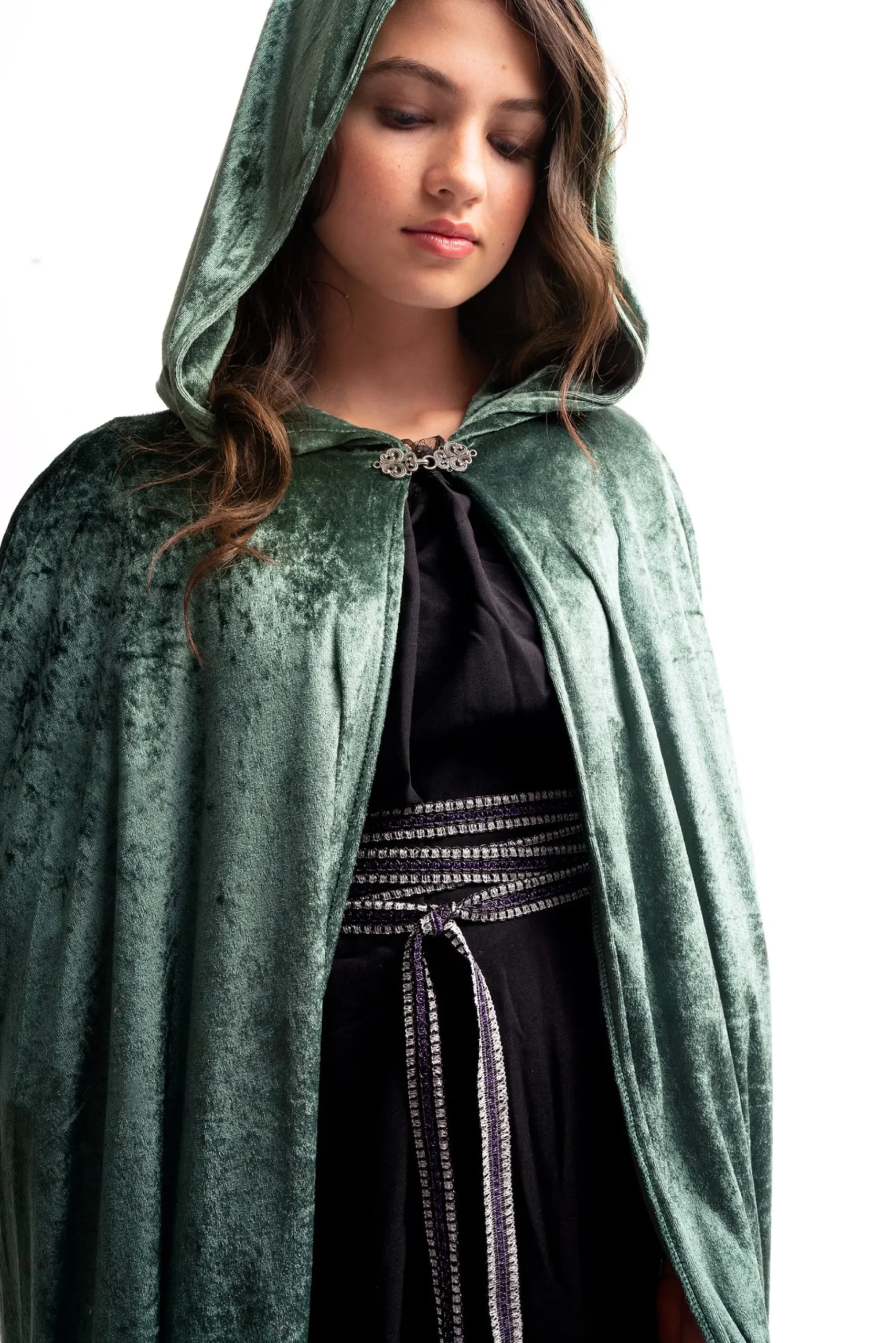 Little Adventures Adult Woodland Green Cloak> Cloaks