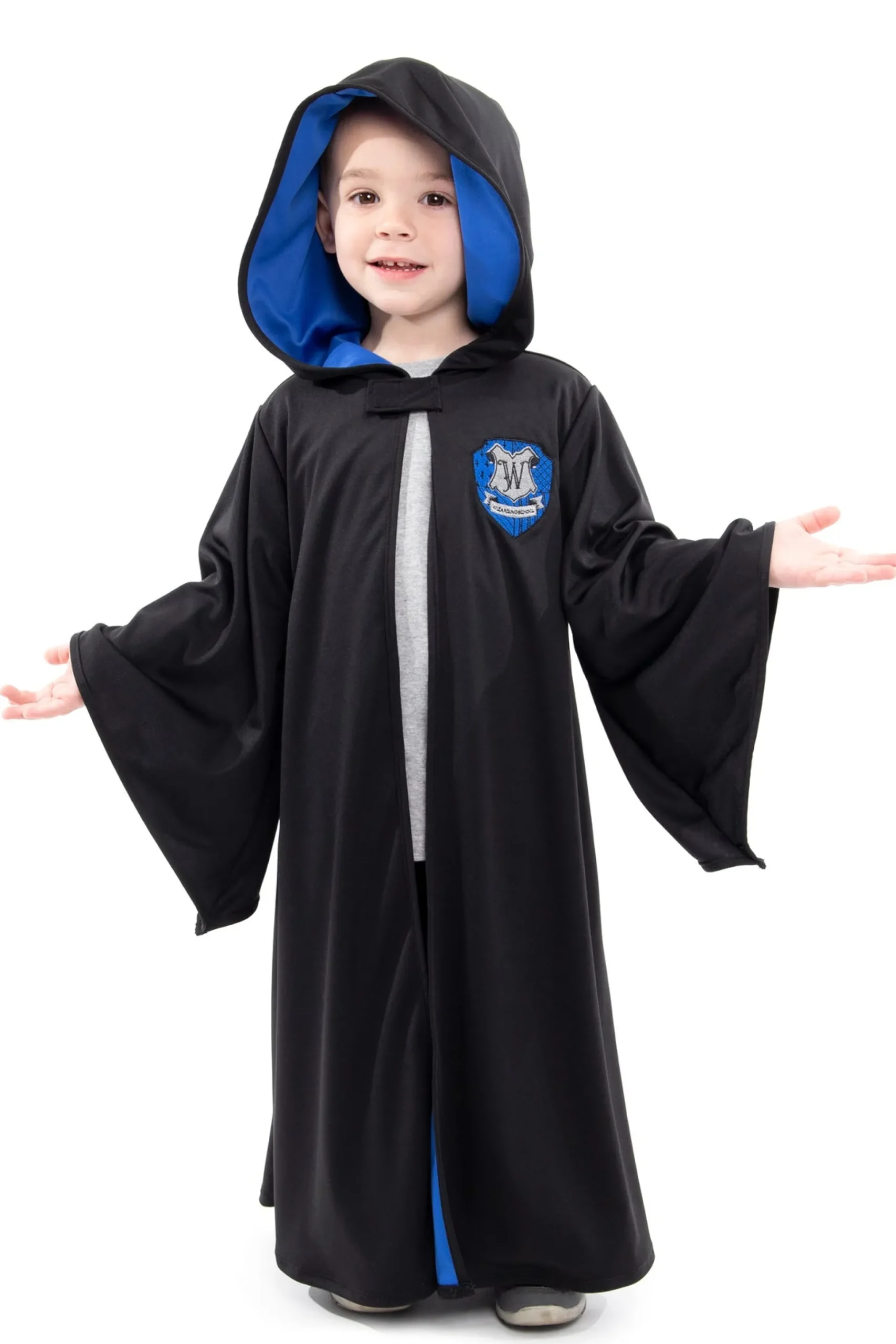 Little Adventures Blue Hooded Wizard Robe> Wizards