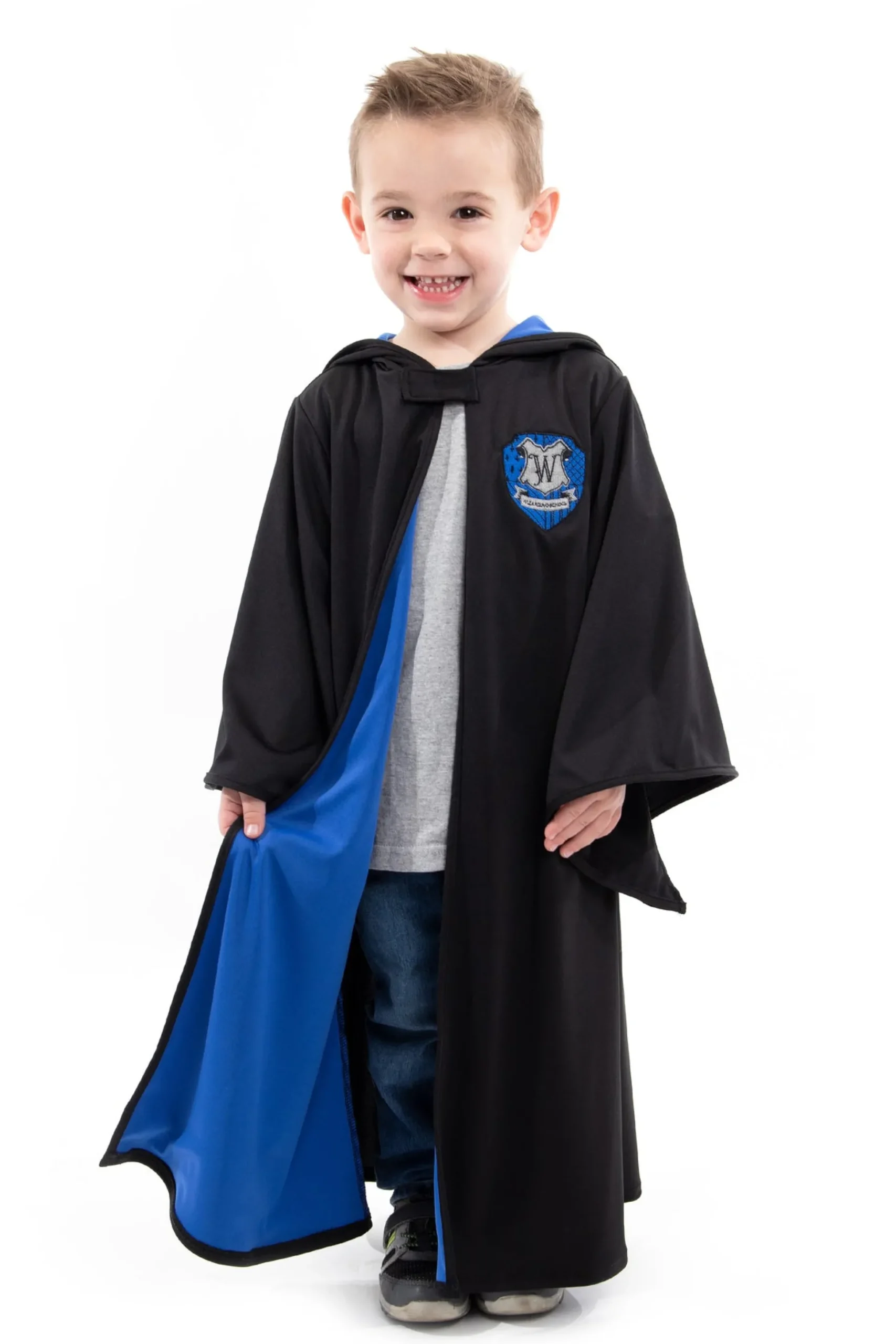 Little Adventures Blue Hooded Wizard Robe> Wizards