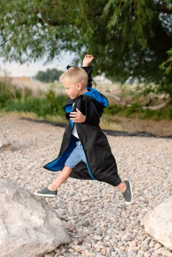 Little Adventures Blue Hooded Wizard Robe><noscript><img width=