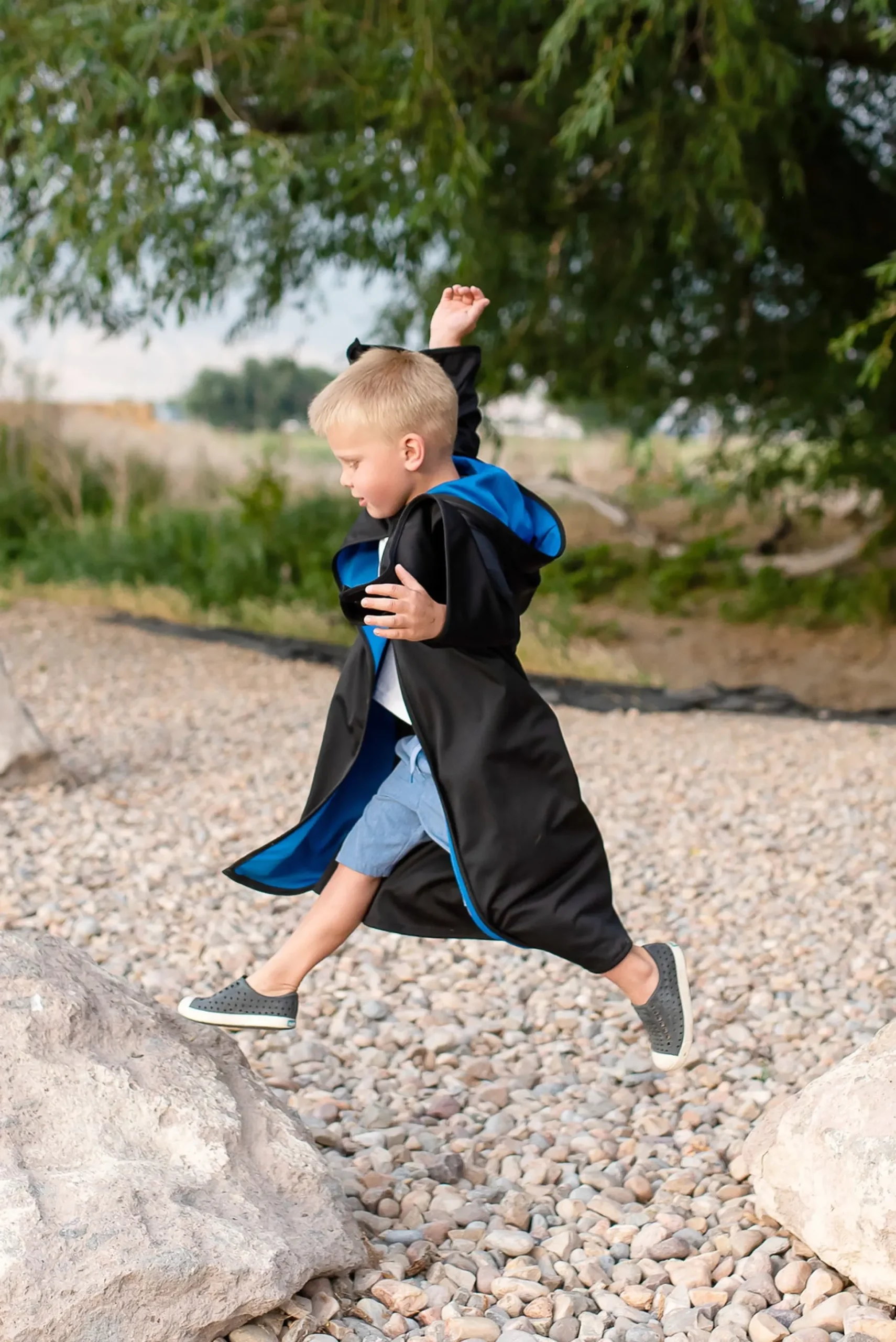 Little Adventures Blue Hooded Wizard Robe> Wizards