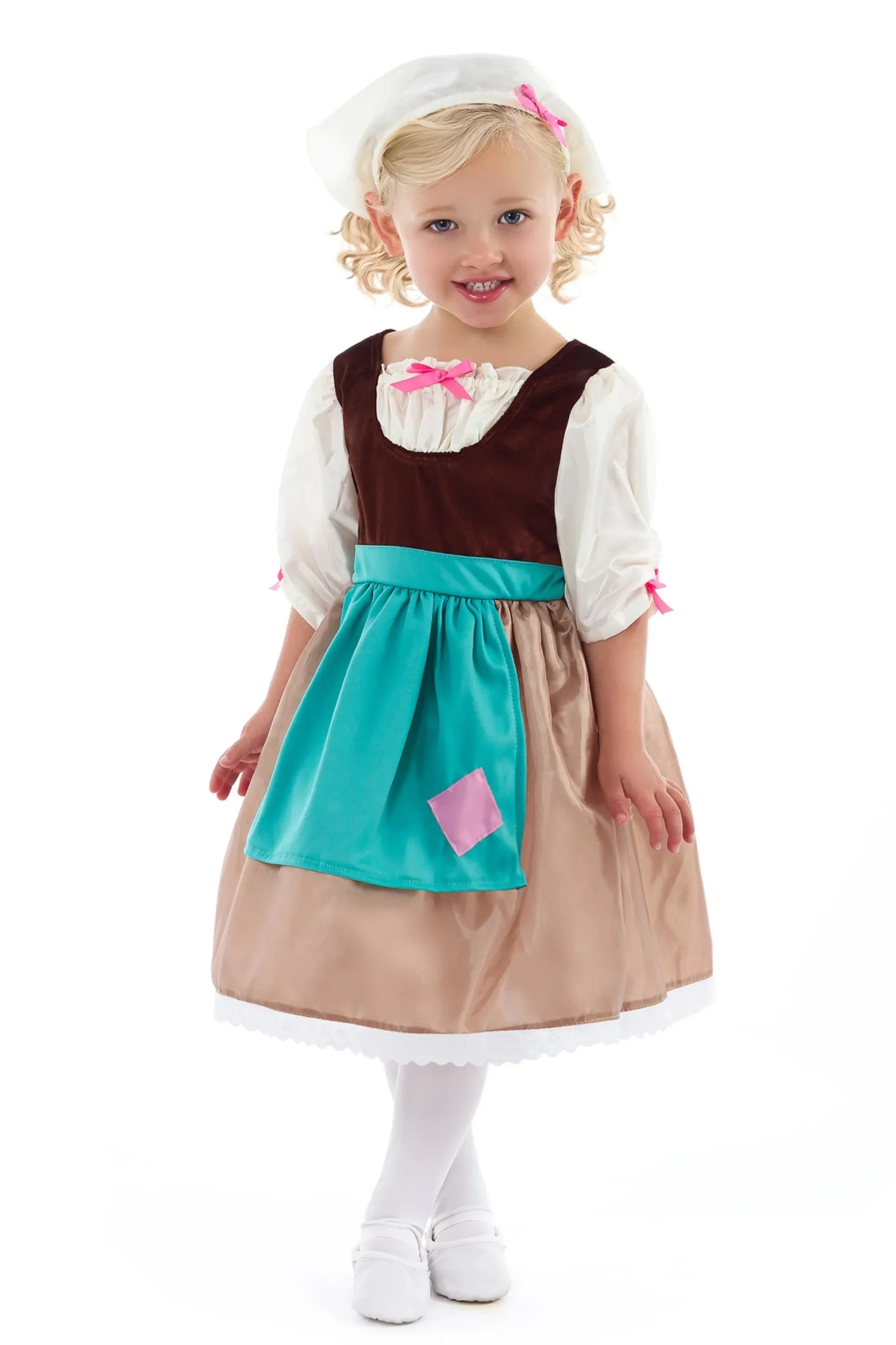 Little Adventures Cinderella Day Dress With Scarf> Dresses