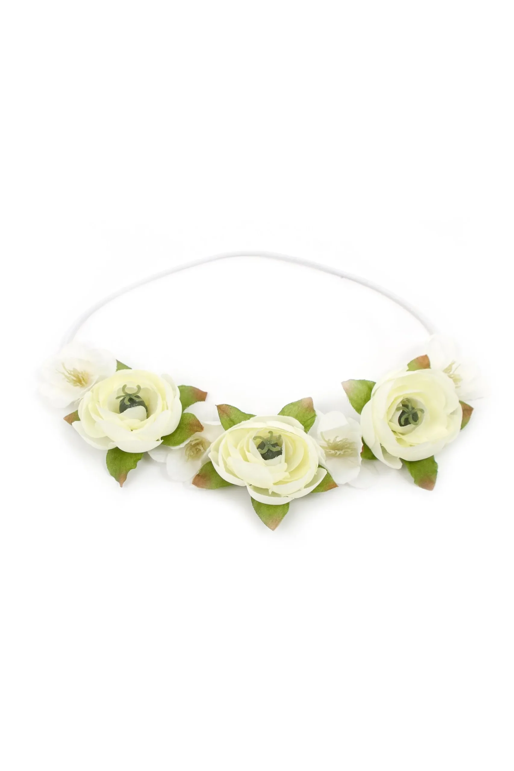Little Adventures Cream Flower Headband> Accessories