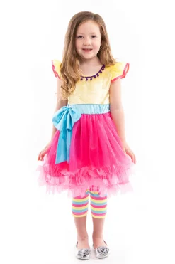 Little Adventures Deluxe Little Miss Fancy With Leggings> Dresses