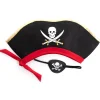 Little Adventures Deluxe Pirate Hat & Eye Patch> Pirates