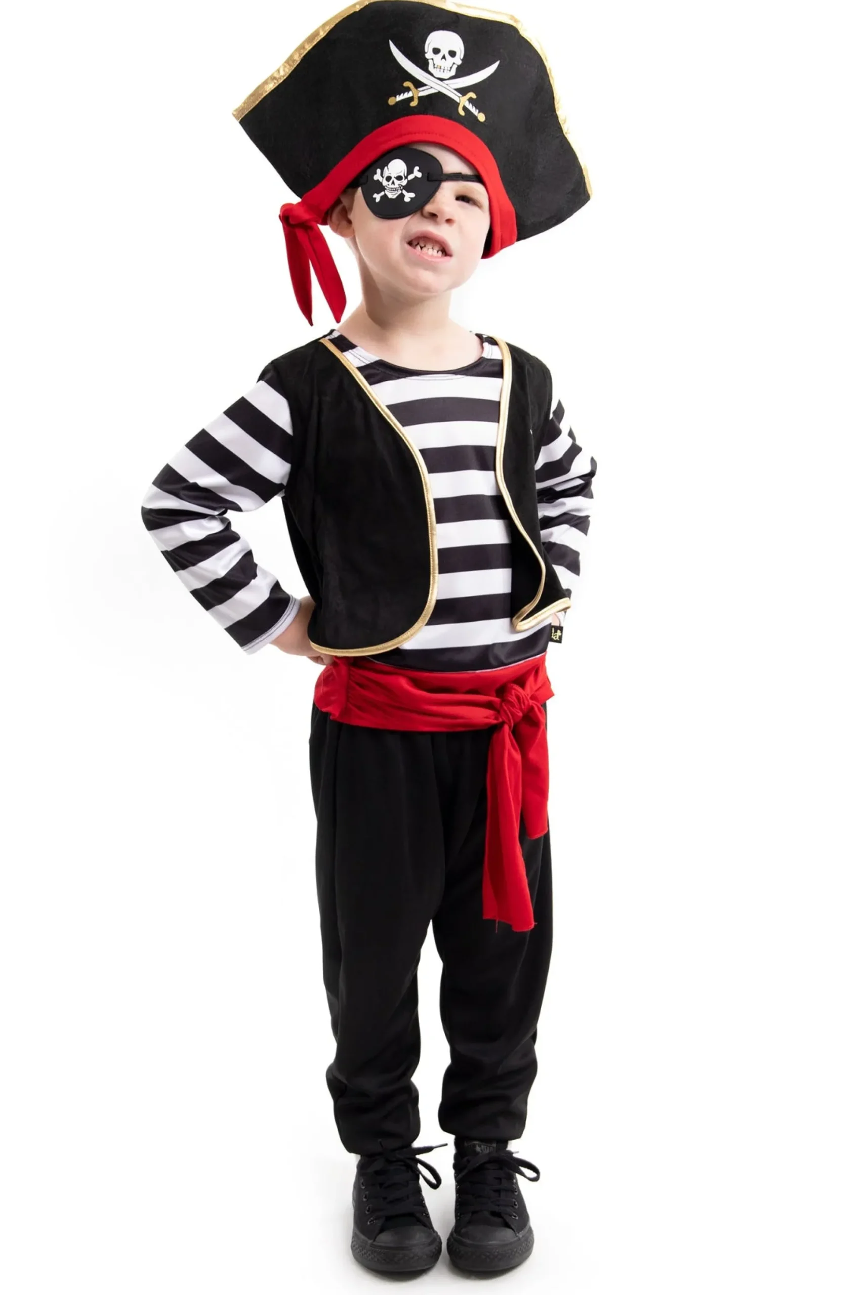 Little Adventures Deluxe Pirate Hat & Eye Patch> Pirates