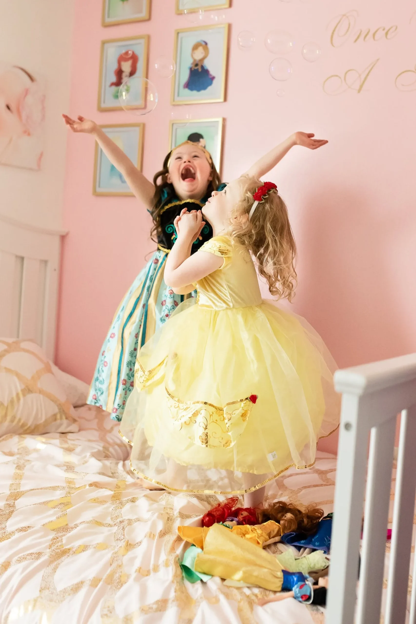 Little Adventures Deluxe Yellow Beauty> Dresses