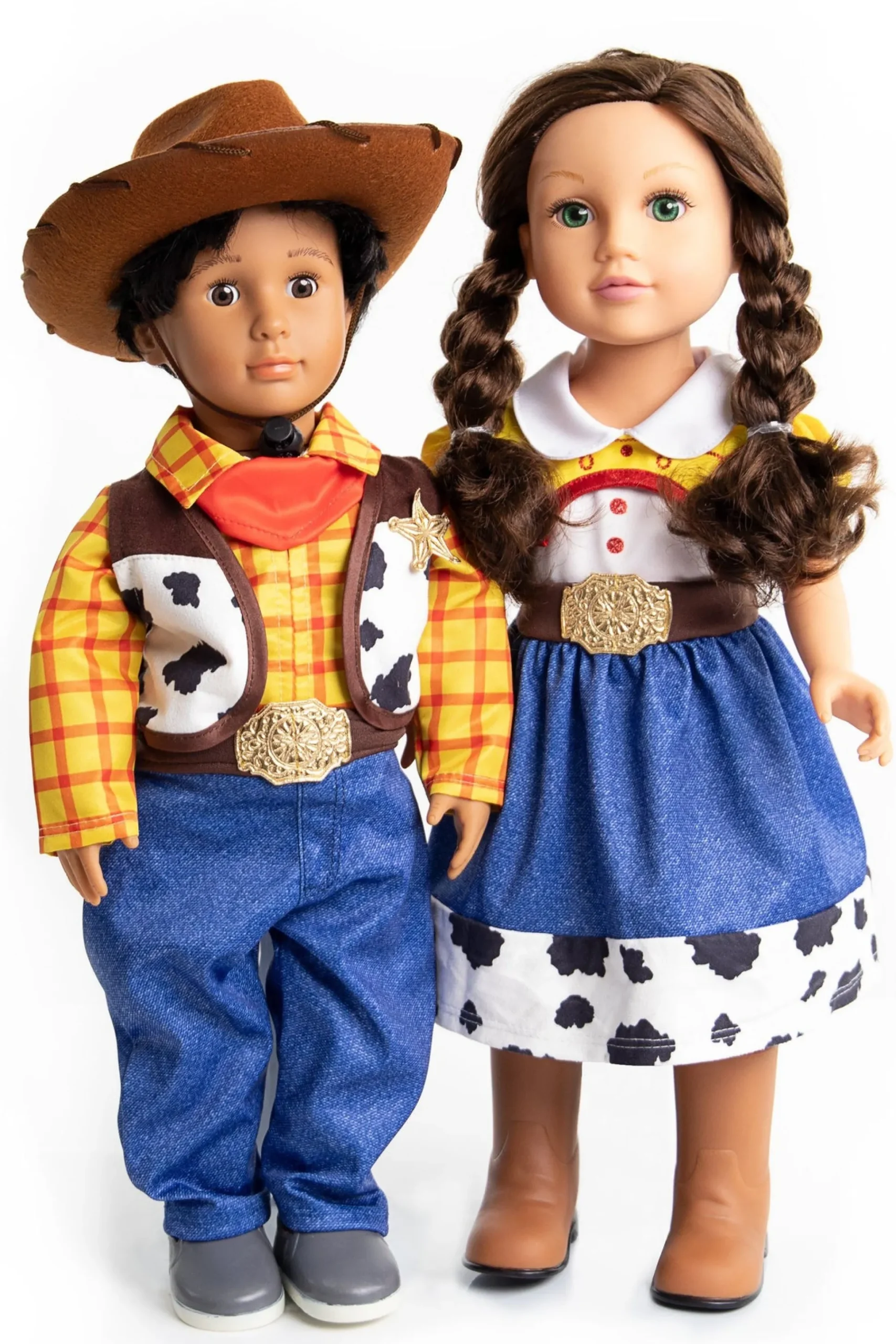 Little Adventures Doll Dress Cowgirl With Hat> Doll Dress Ups