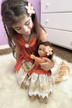 Little Adventures Doll Dress Island Princess W/Hair Clip><noscript><img width=