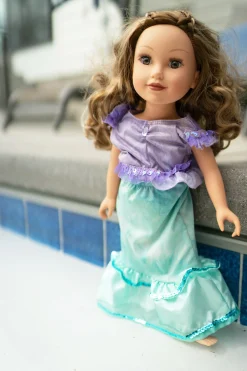 Little Adventures Doll Dress Magical Mermaid><noscript><img width=