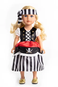 Little Adventures Doll Dress Pirate With Headband> Pirates
