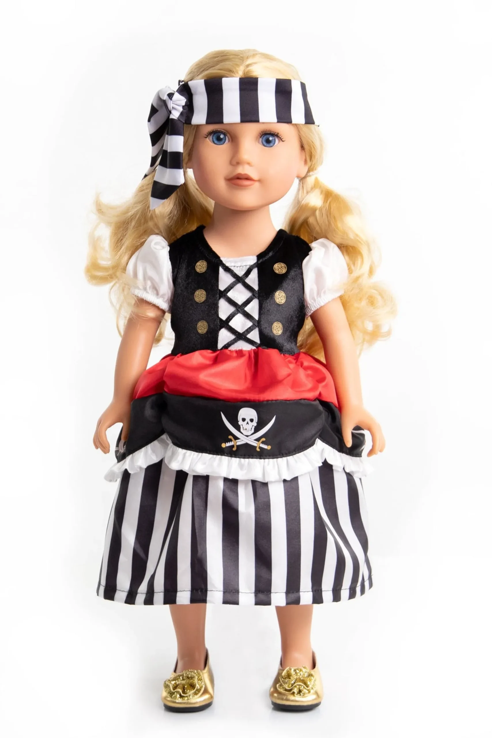 Little Adventures Doll Dress Pirate With Headband> Pirates