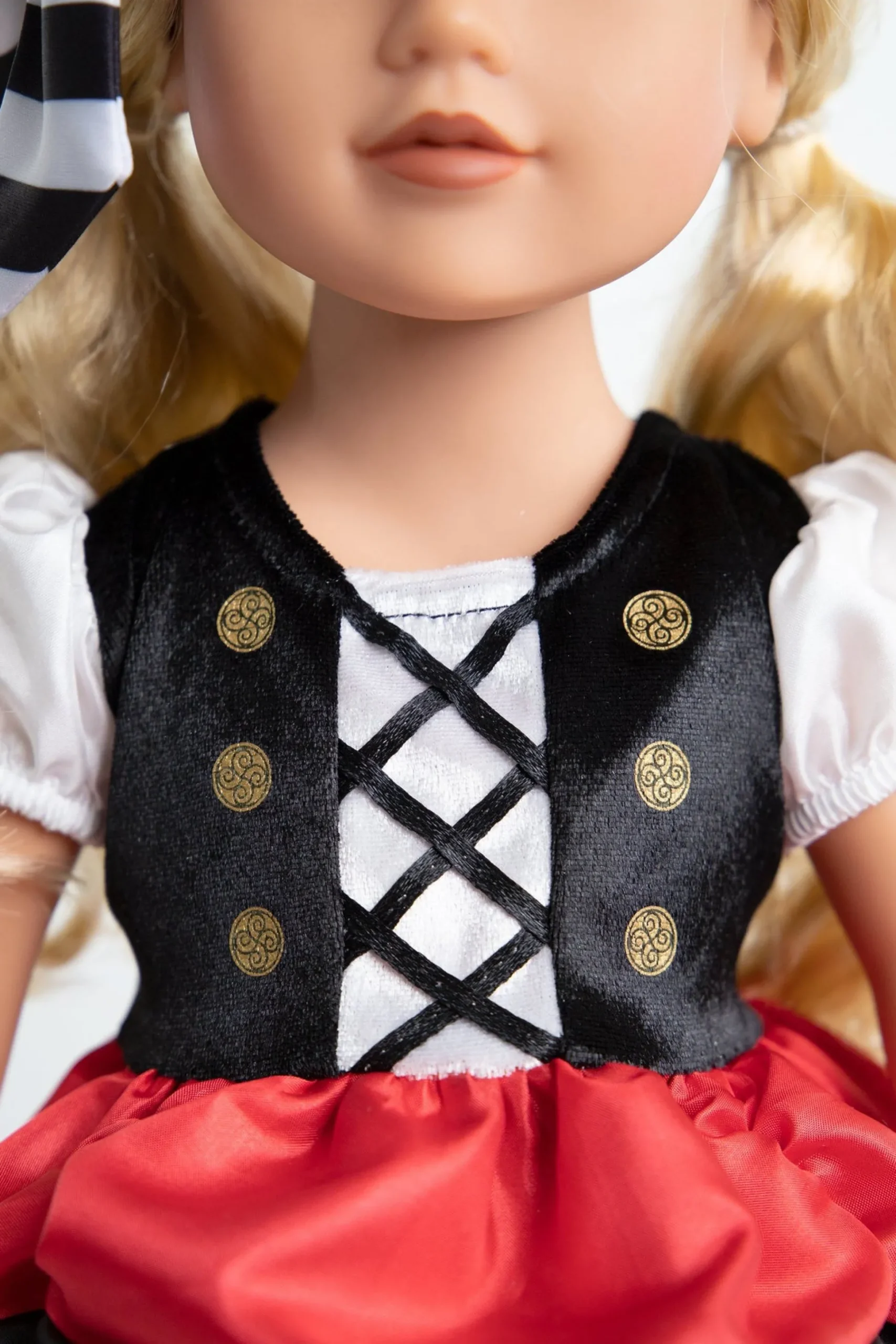Little Adventures Doll Dress Pirate With Headband> Pirates