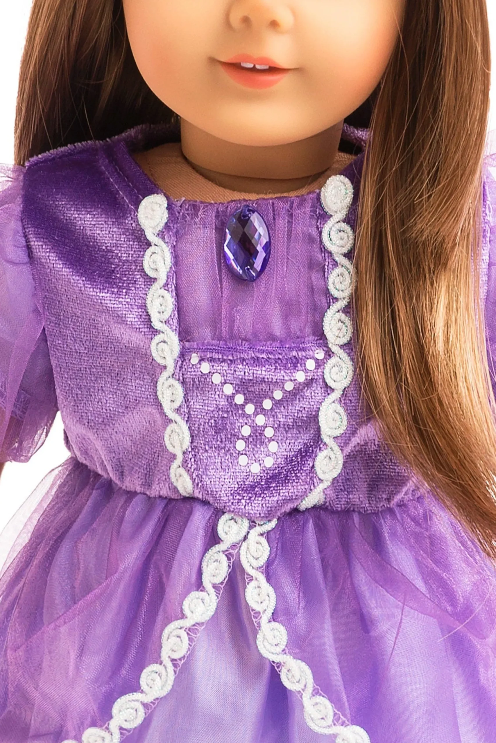 Little Adventures Doll Dress Purple Amulet Princess> Doll Dress Ups