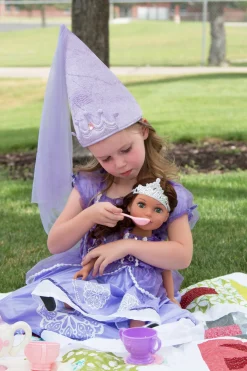 Little Adventures Doll Dress Purple Amulet Princess><noscript><img width=