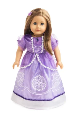 Little Adventures Doll Dress Purple Amulet Princess><noscript><img width=