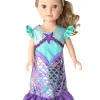 Little Adventures Doll Dress Purple Sparkle Mermaid> Doll Dress Ups