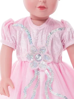 Little Adventures Doll Dress Royal Pink Princess><noscript><img width=