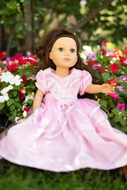 Little Adventures Doll Dress Royal Pink Princess><noscript><img width=