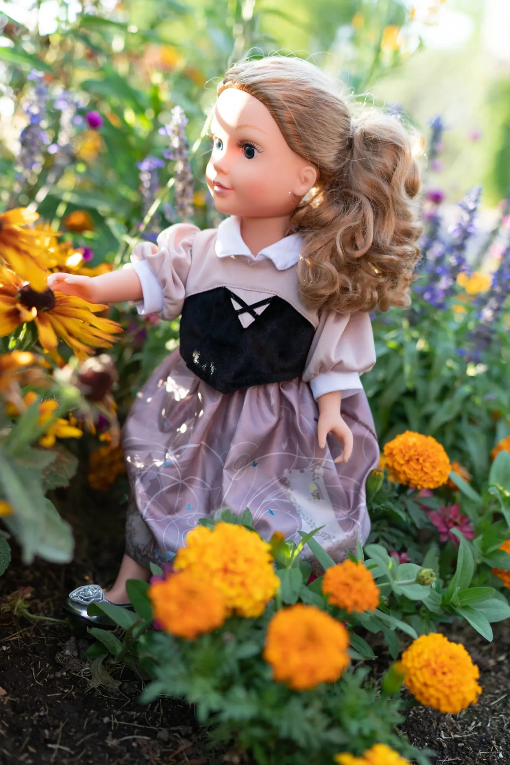 Little Adventures Doll Dress Sleeping Beauty Day Dress> Doll Dress Ups