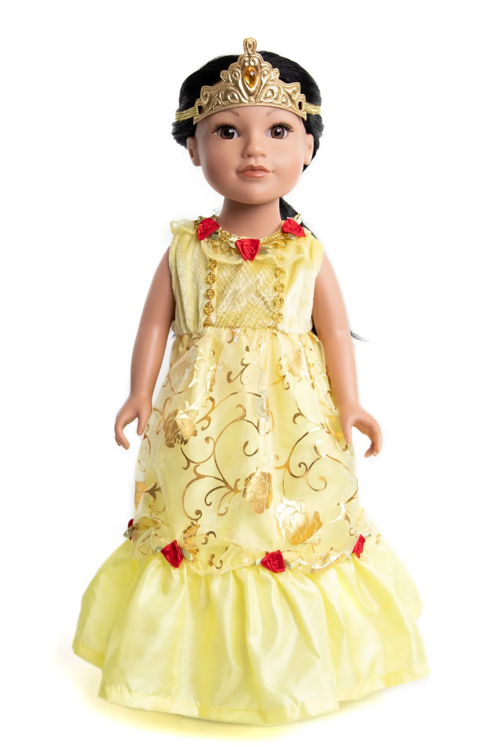 Little Adventures Doll Dress Yellow Beauty> Doll Dress Ups