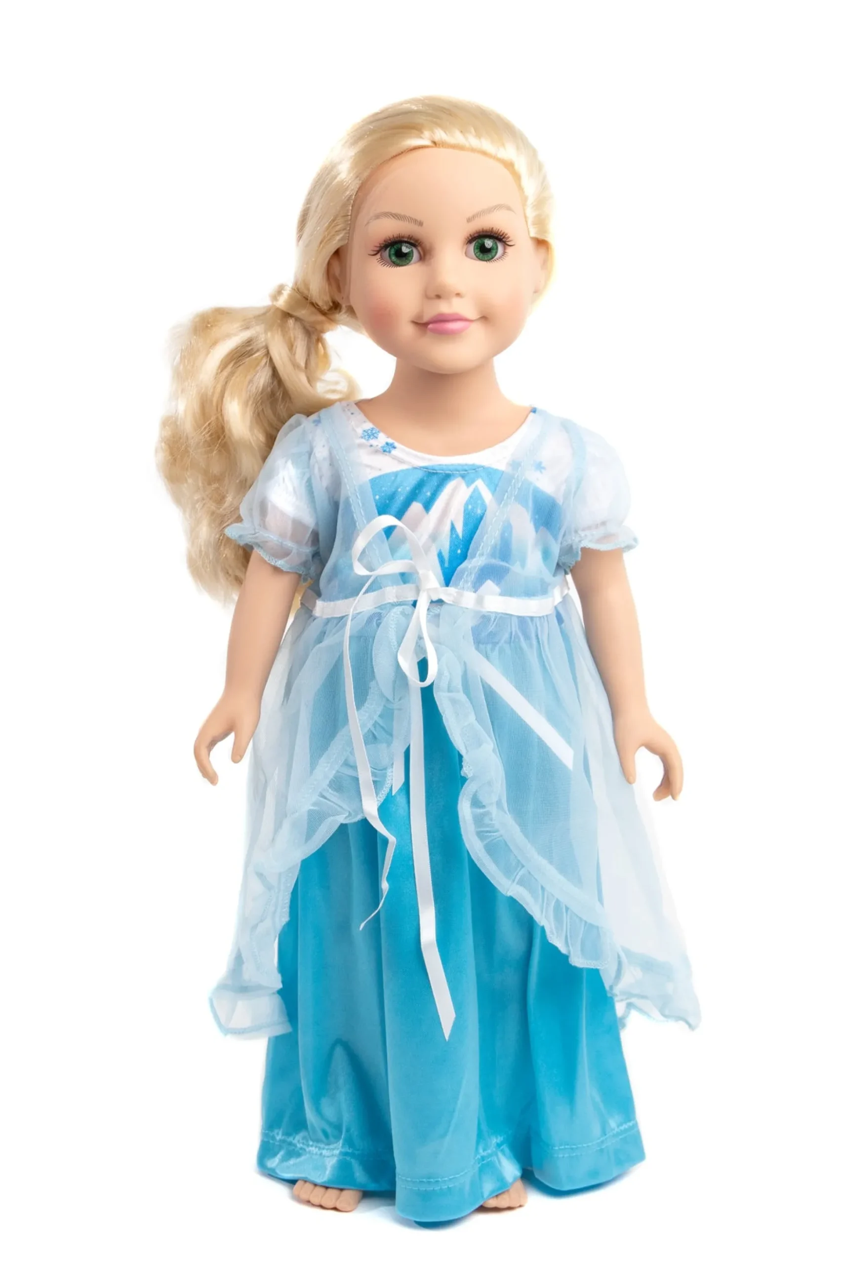 Little Adventures Doll Nightgown Ice Princess With Blue Robe> Doll Dress Ups