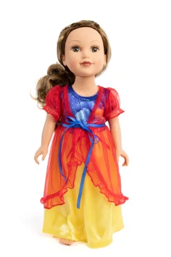 Little Adventures Doll Nightgown Snow White With Red Robe> Doll Dress Ups