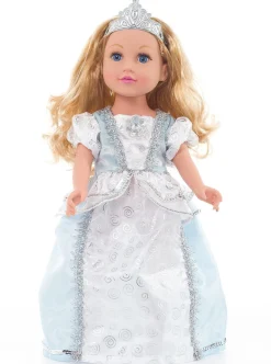 Little Adventures Doll Shoes And Tiara Silver><noscript><img width=