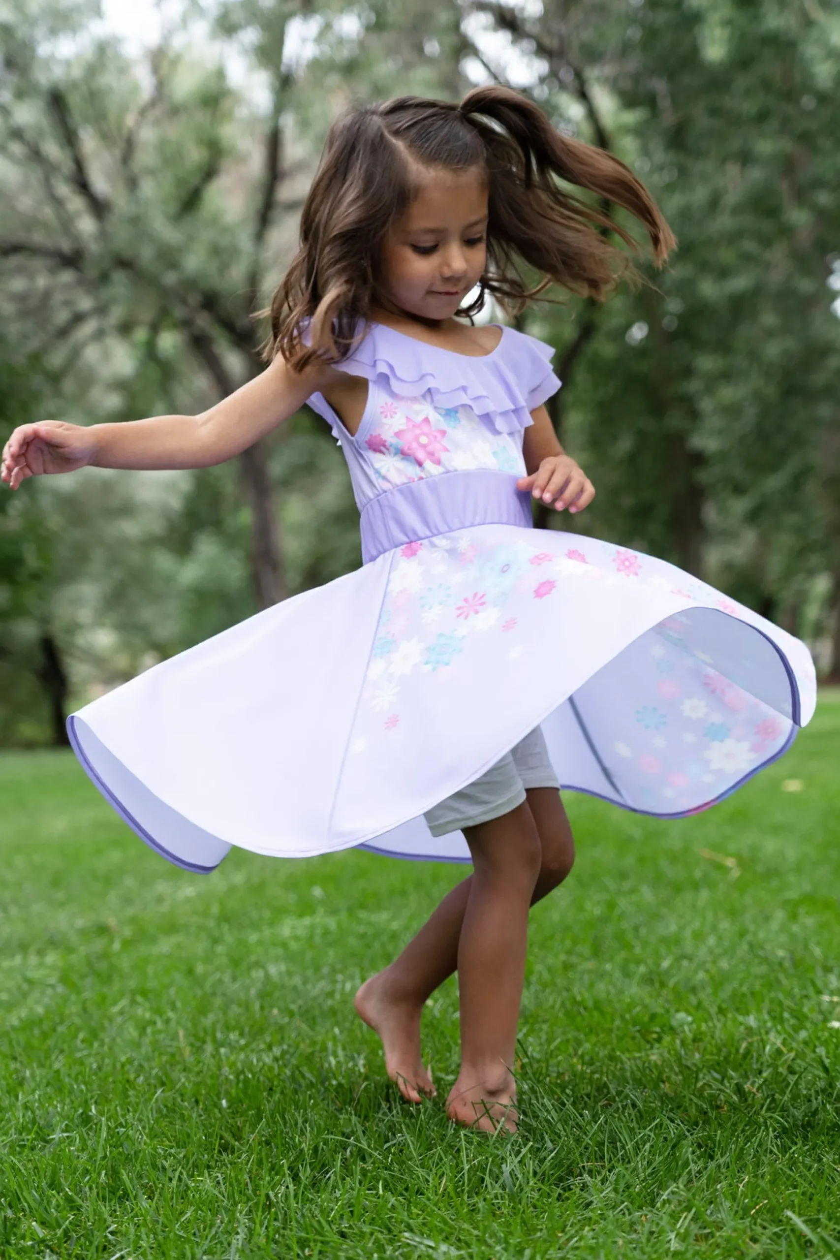 Little Adventures Flower Twirl Dress> Twirl Dresses