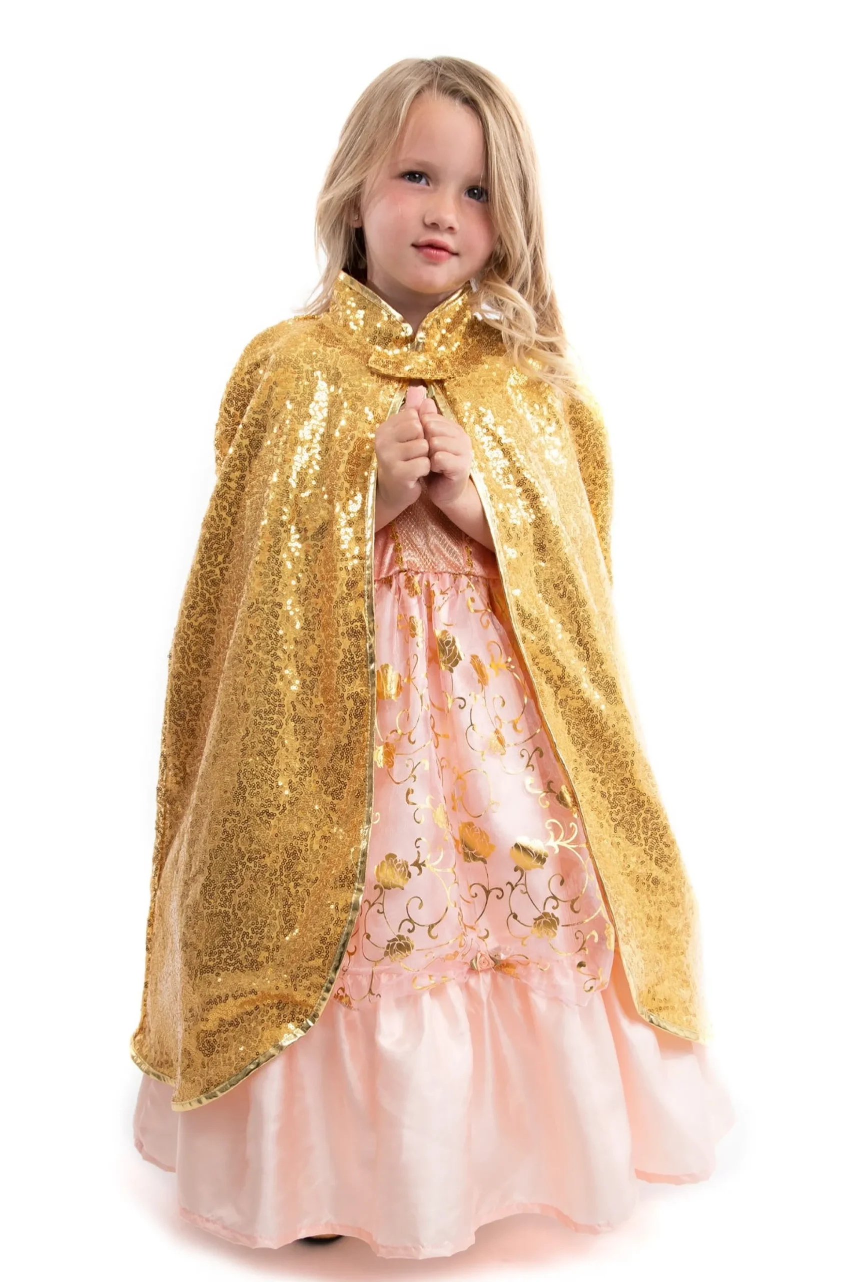 Little Adventures Gold Shimmer Cloak> Cloaks