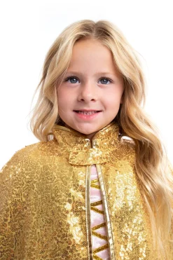 Little Adventures Gold Shimmer Cloak><noscript><img width=