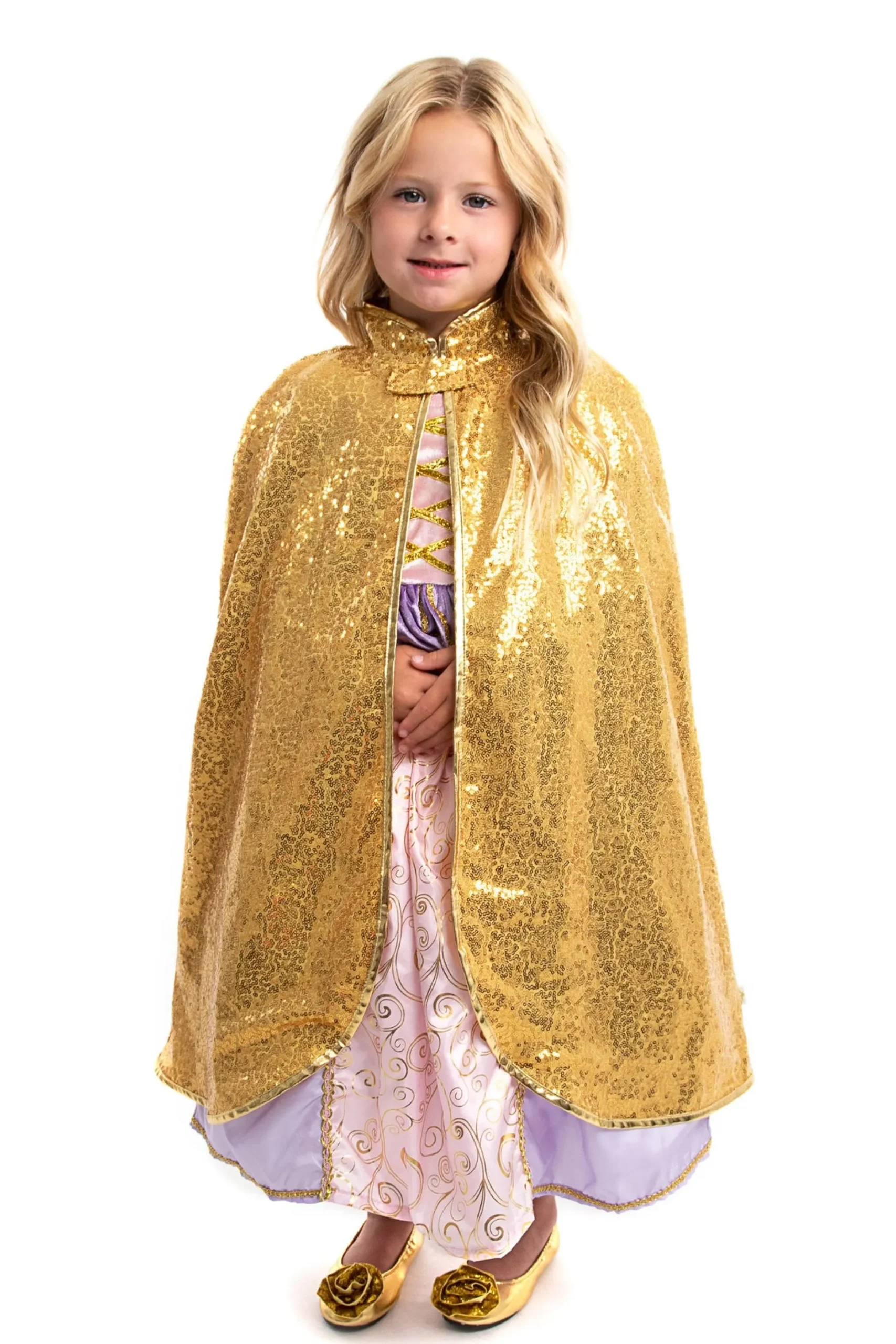 Little Adventures Gold Shimmer Cloak> Cloaks