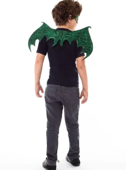 Little Adventures Green Dragon Wing & Mask Set><noscript><img width=