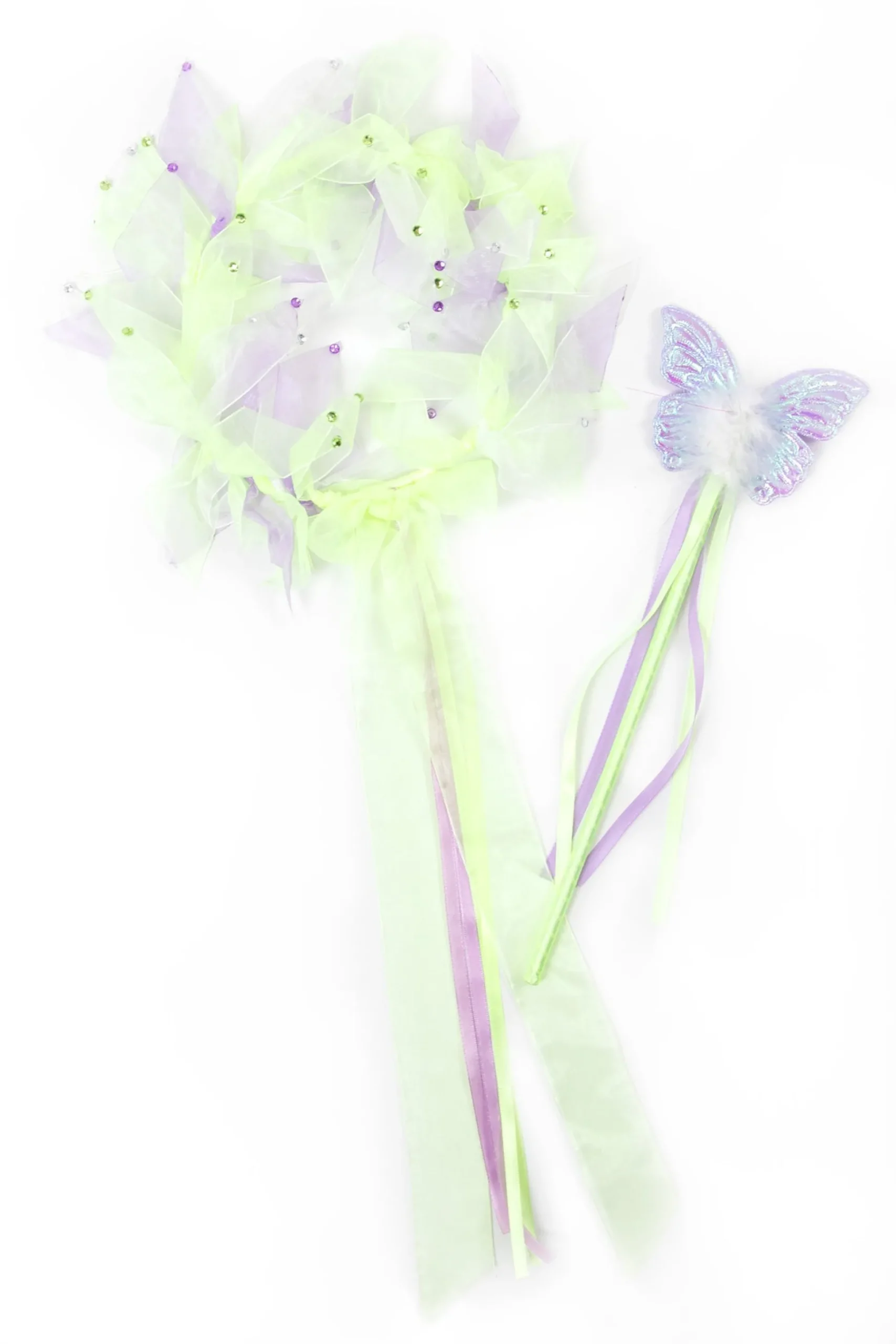 Little Adventures Green Fairy Halo & Wand> Accessories