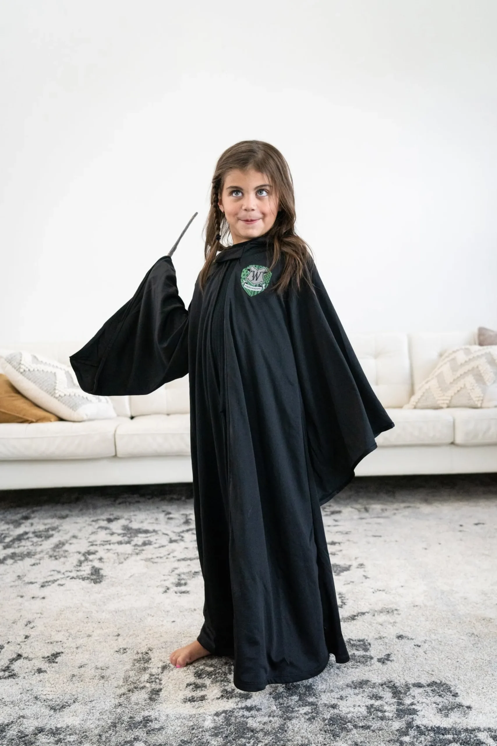 Little Adventures Green Hooded Wizard Robe> Cloaks