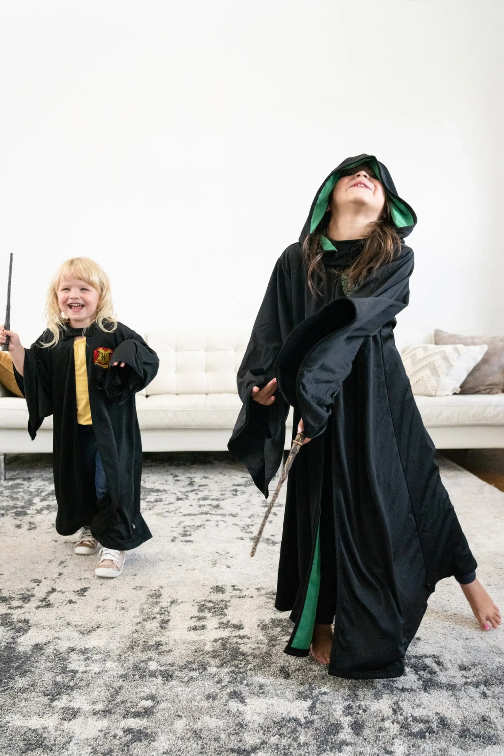 Little Adventures Green Hooded Wizard Robe> Cloaks