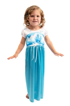 Little Adventures Ice Princess Nightgown With Blue Robe> Nightgowns