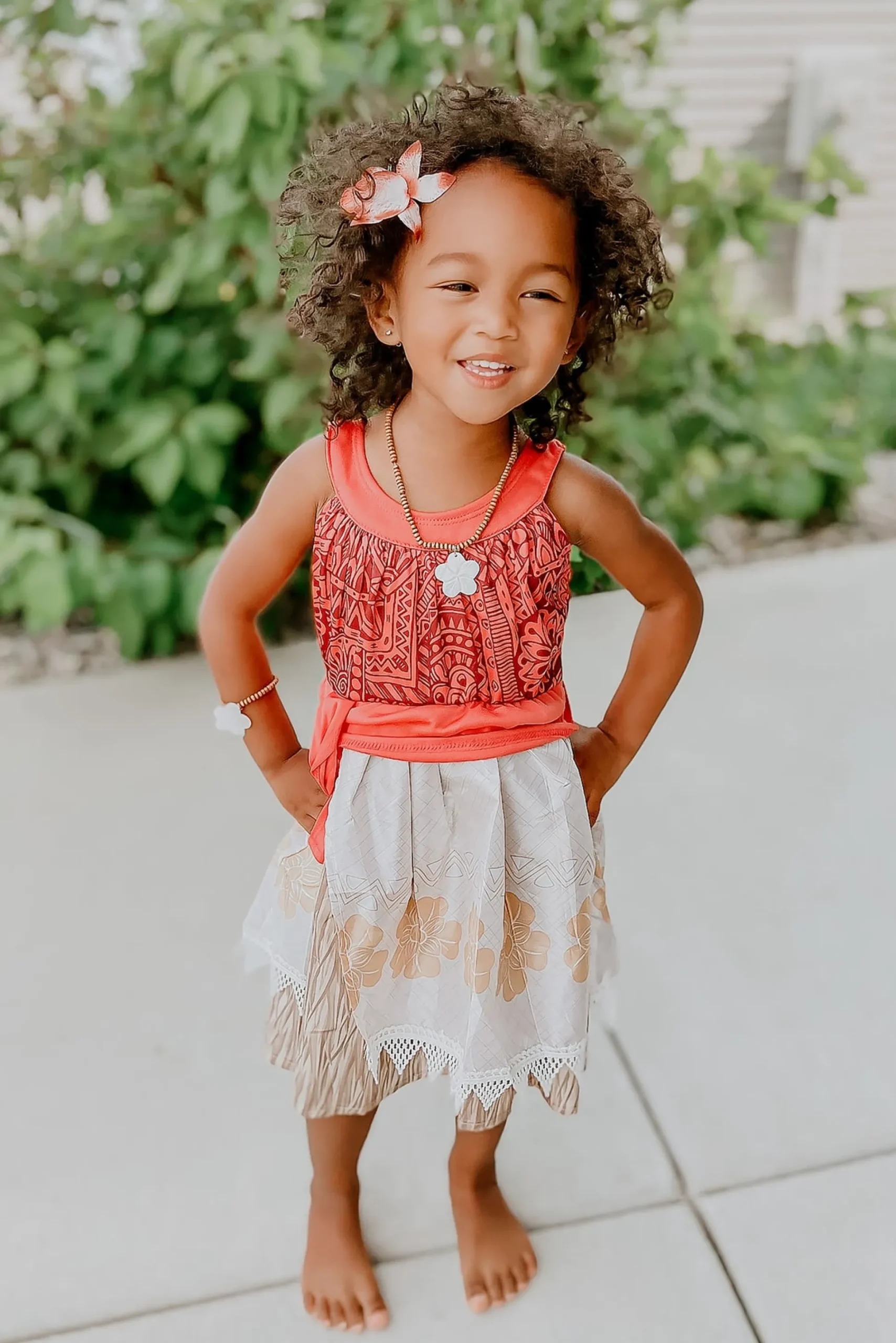 Little Adventures Island Princess With Hair Clip> Dresses