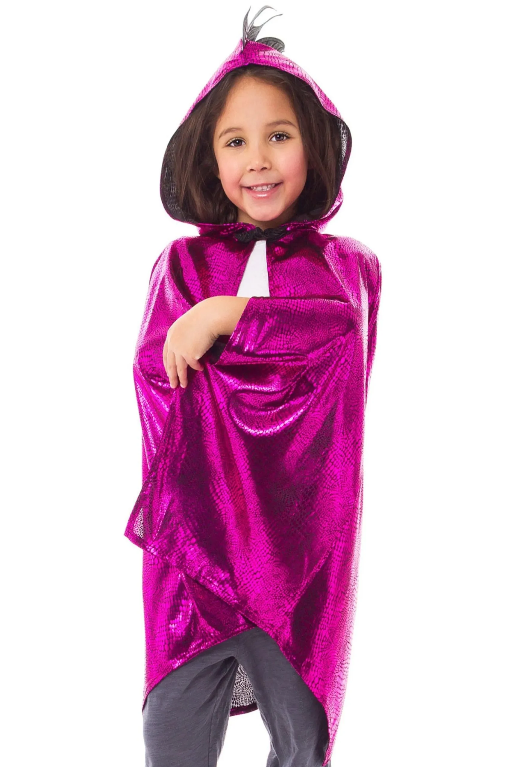 Little Adventures Magenta Dragon Cloak> Cloaks