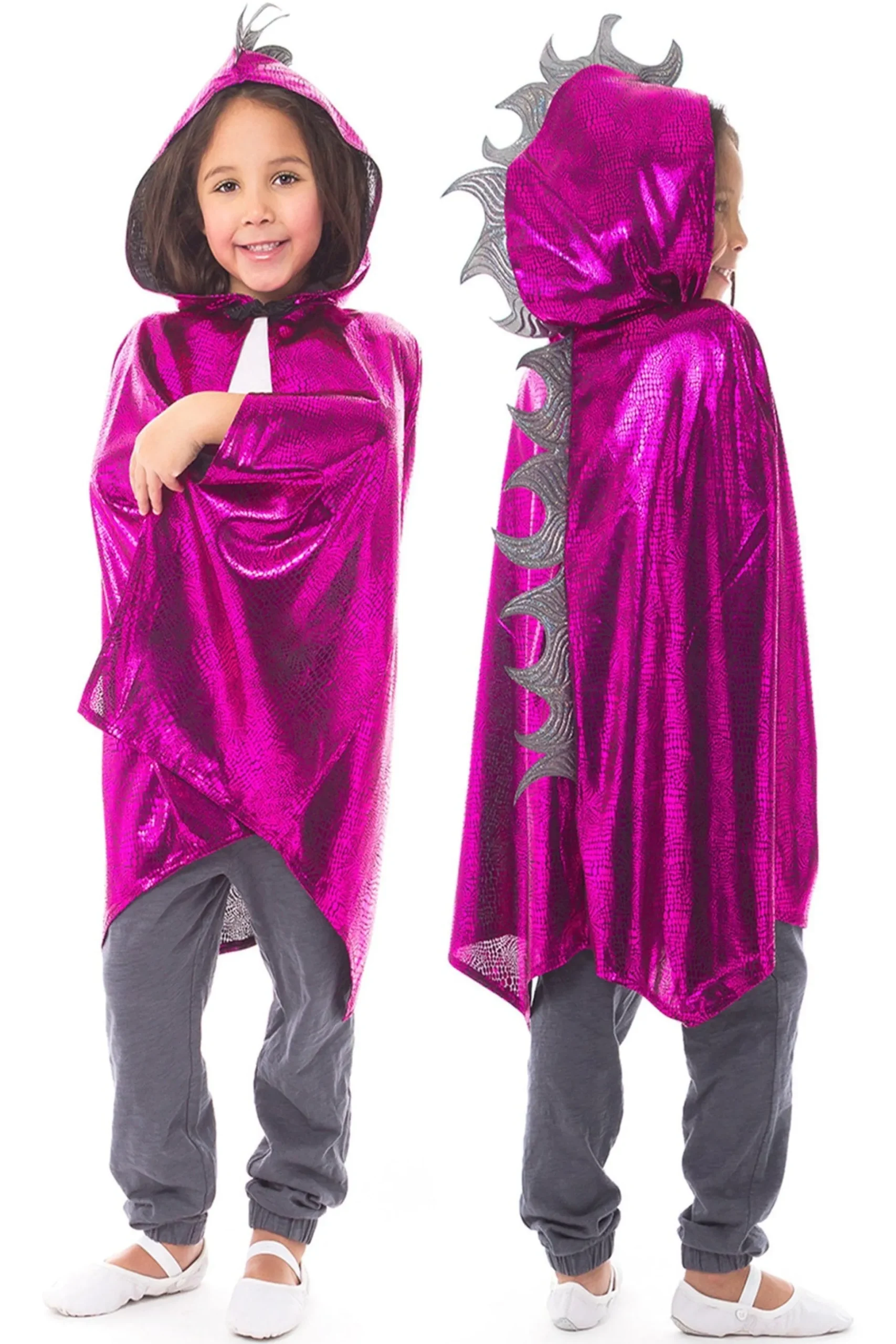 Little Adventures Magenta Dragon Cloak> Cloaks