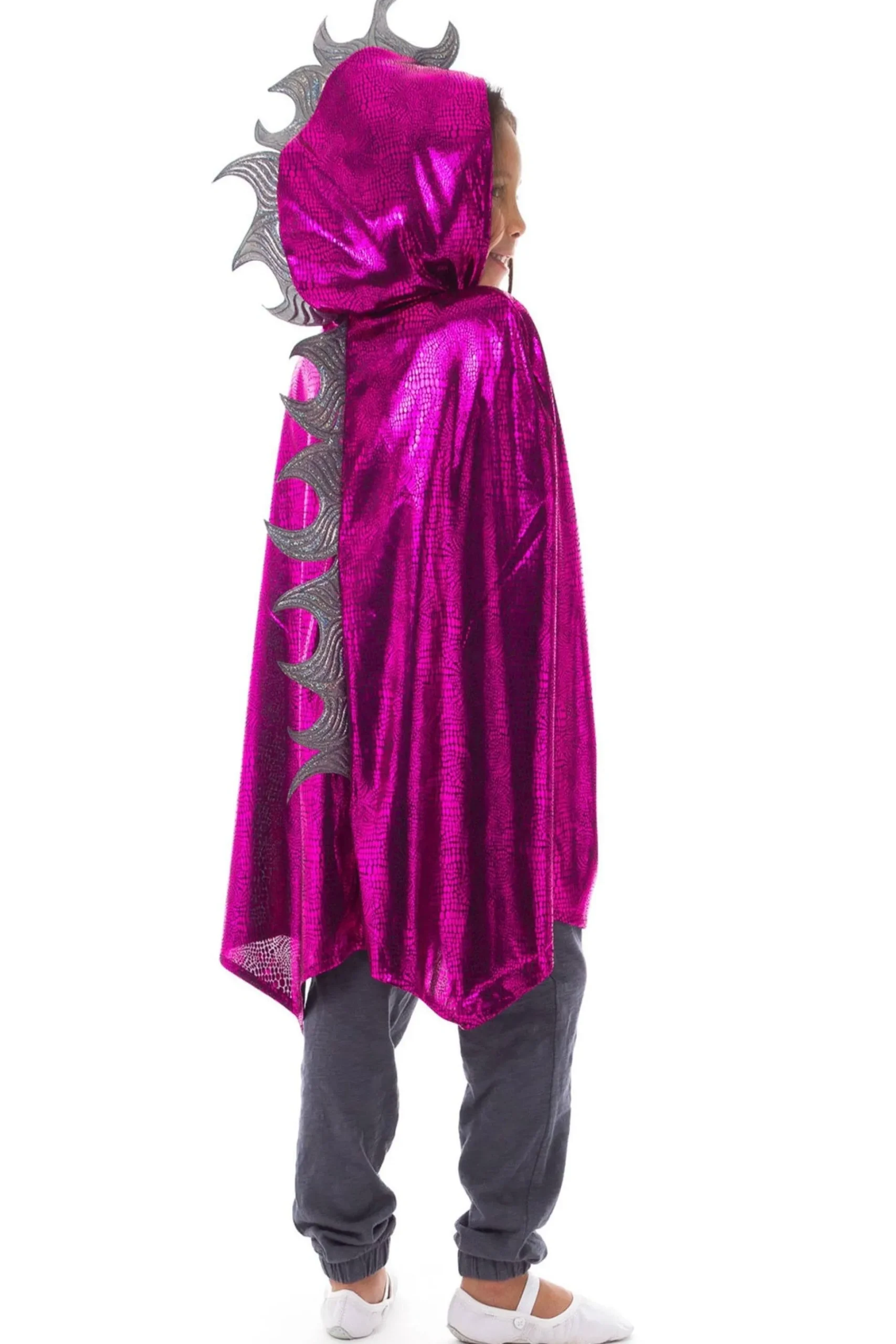 Little Adventures Magenta Dragon Cloak> Cloaks