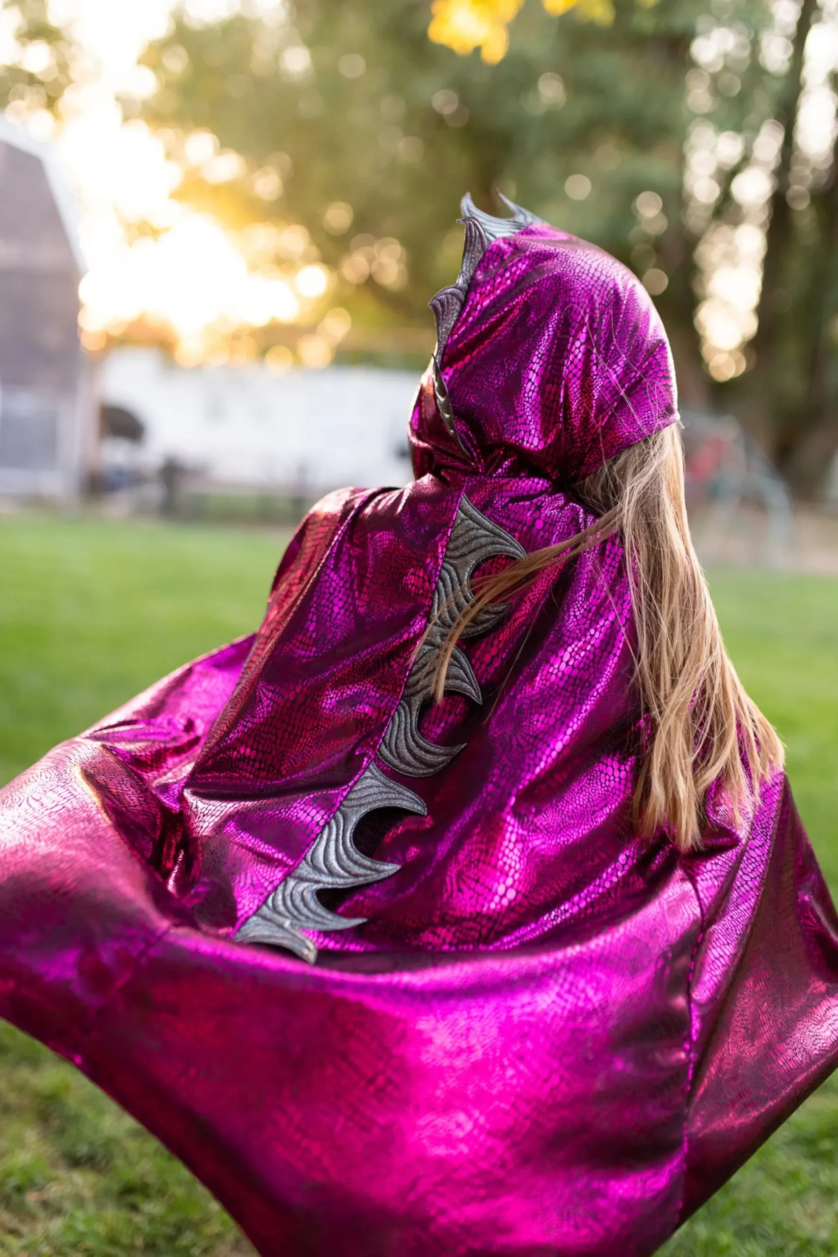 Little Adventures Magenta Dragon Cloak> Dress Ups