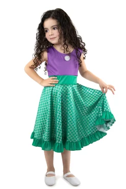 Little Adventures Mermaid Twirl Dress> Twirl Dresses