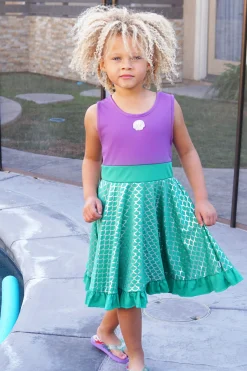 Little Adventures Mermaid Twirl Dress><noscript><img width=