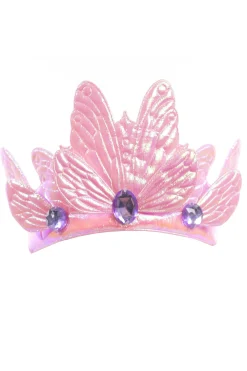 Little Adventures Pink Butterfly Soft Crown> Accessories