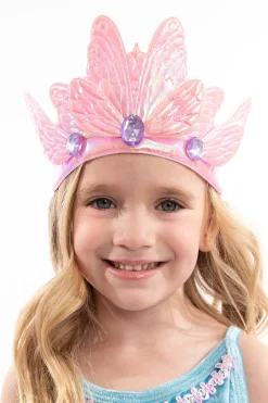 Little Adventures Pink Butterfly Soft Crown> Accessories