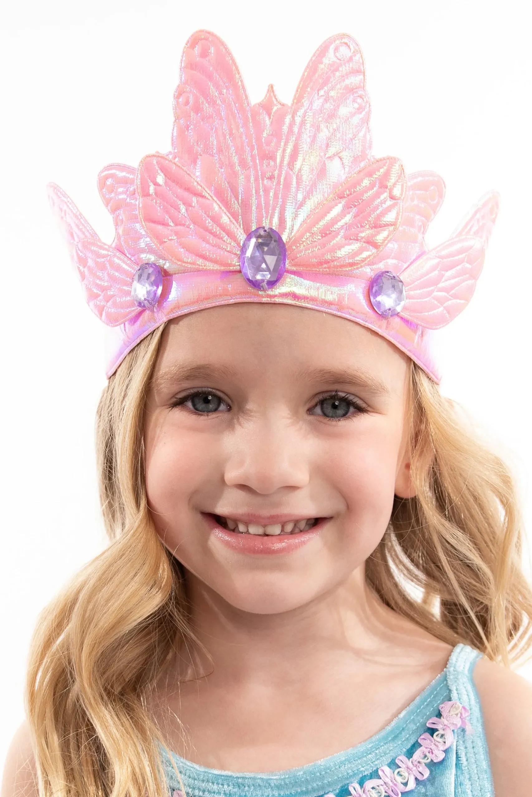 Little Adventures Pink Butterfly Soft Crown> Accessories
