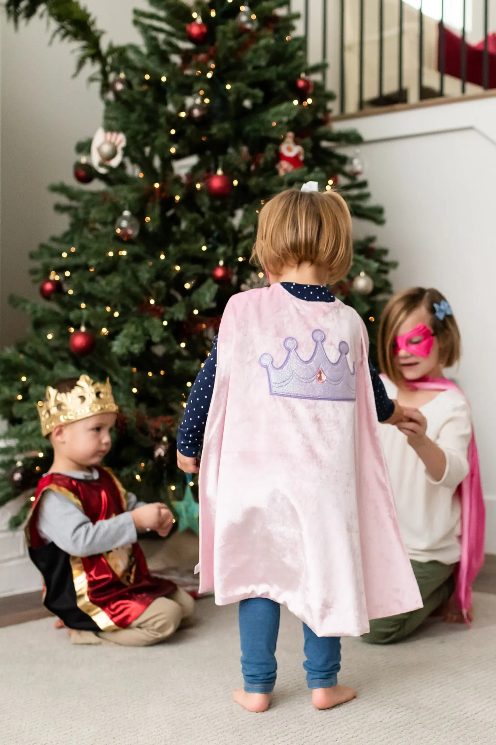 Little Adventures Pink Crown Cape & Mask Set> Dress Ups