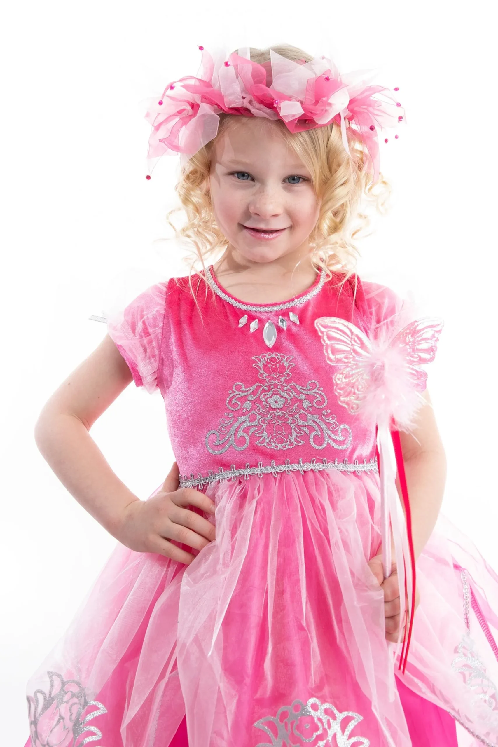 Little Adventures Pink Fairy Halo & Wand> Accessories