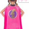 Little Adventures Pink Hero Cape & Mask Set> Dress Ups